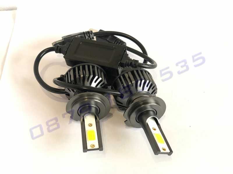 Диодни крушки H7 фарове с Канбус 9V-36V Х7 Светлини ледове canbus