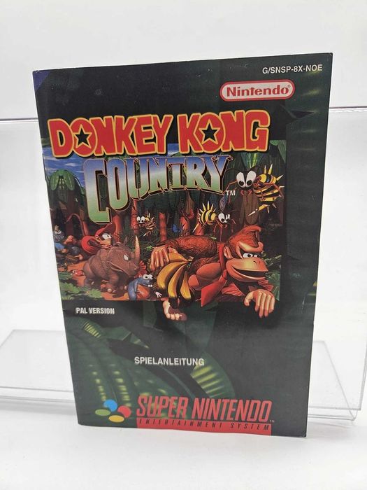 Caseta Donkey Kong cutie + manual stare buna SNES super nintendo
