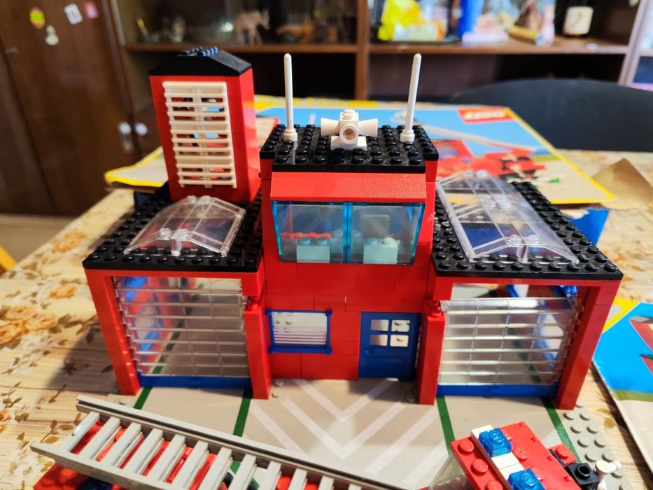 Лего 6385 lego fire house 1985 г