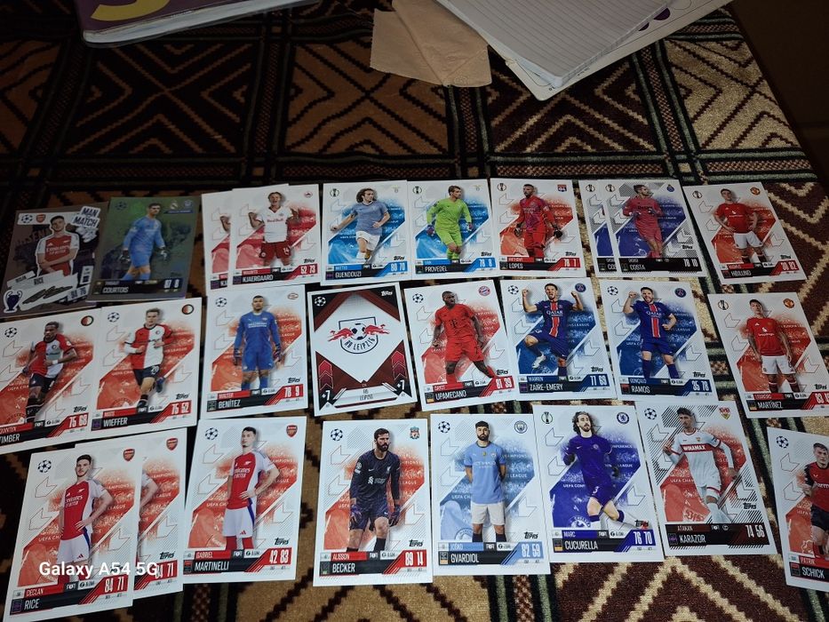 Cartonașe Topps UEFA Champions League/Europa League/ Conferințe League