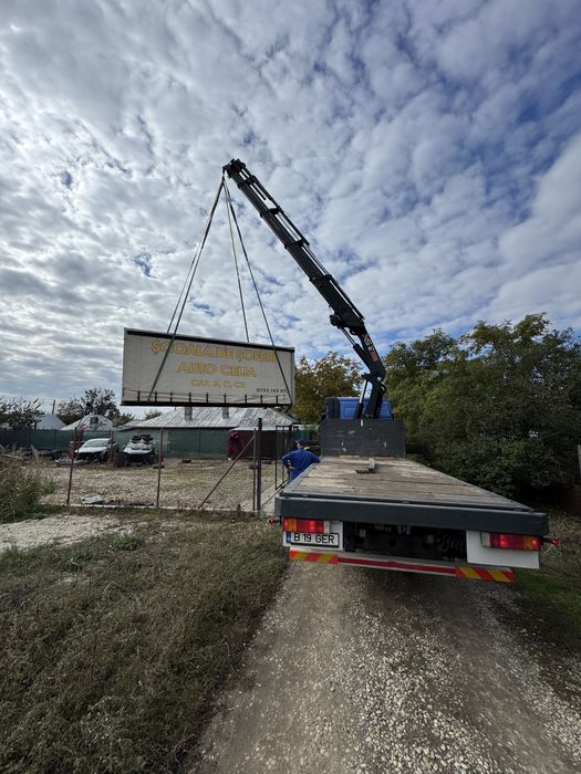 Inchiriere camion cu macara