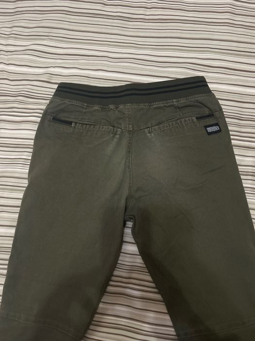 Дънки Cropp цвят зелен