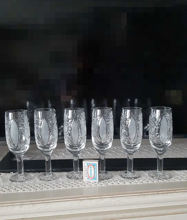 Хрустальные фужеры СССР