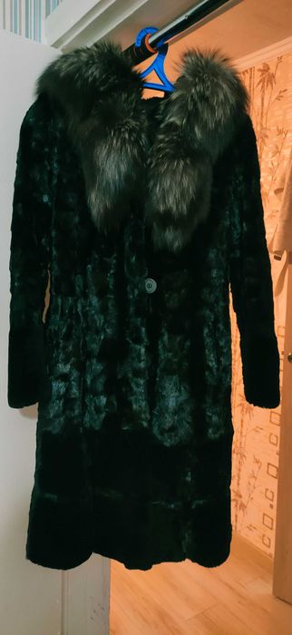 Шуба комбинированная
