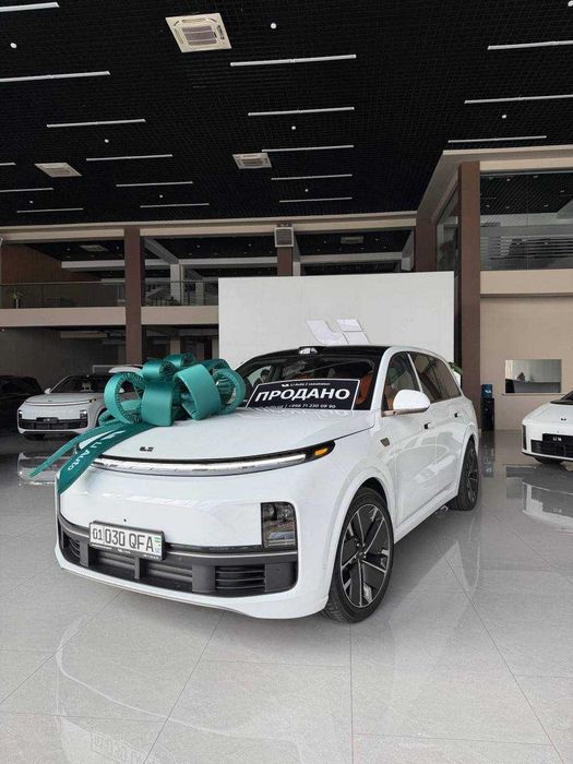 White Lixiang L9 Ultra Interior Orange Brown Cofe 3 года гарантия