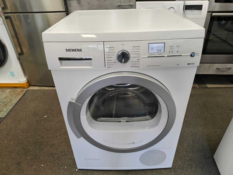 А++ Сушилня с термопомпа Siemens-Сименс iQ 790 Самопочистване-SelfCleaning Condenser