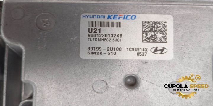 Calculator motor ECU 1.6CRDI D4FE 39199-2U100 Hyundai Tucson 3 [facel