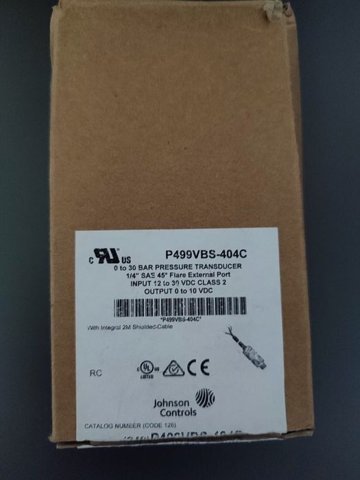 Датчик давления воды Johnson controls P499