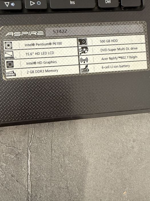 Kompyuter Noutbuk Acer kottasi