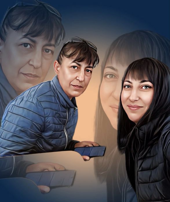 Дигитални портрети по снимка