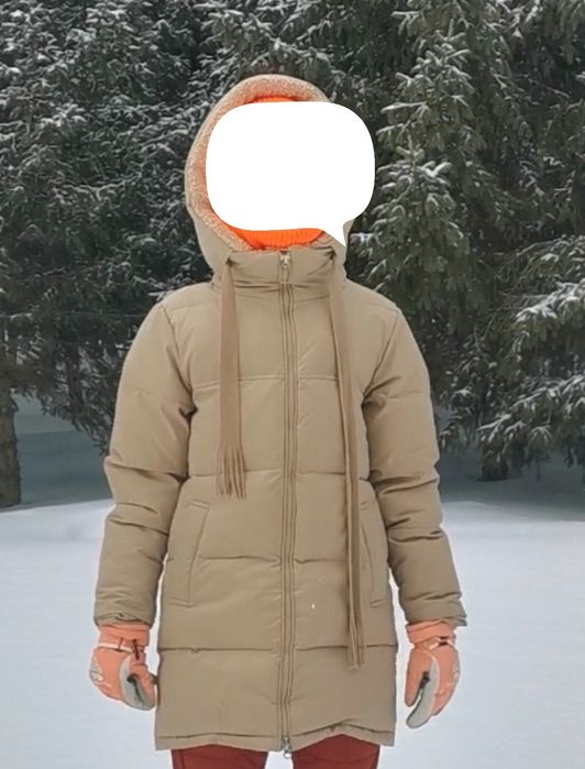 Пуховик на девочку 10-12 лет