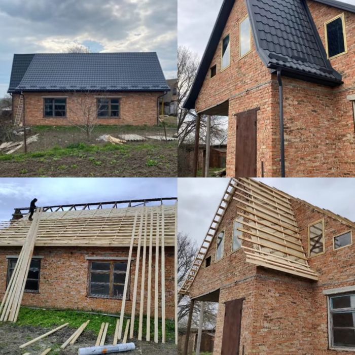 Кровельные работы. Ремонт крыш