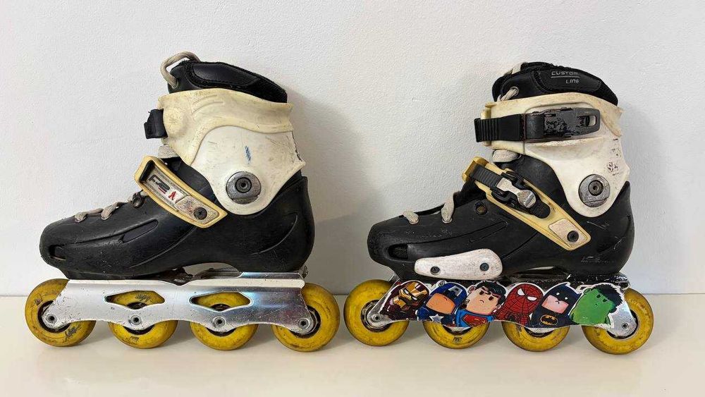 Rolele Seba FR2 marimea 37 + roti Matter + lame gheata