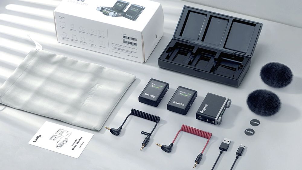 Sistem Microfon Wireless SmallRig Forevala W60 Full Box cu Garantie