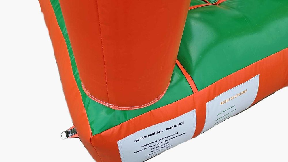 Tobongn gonflabi profesional, nou, cu trambulina pentru prescolari