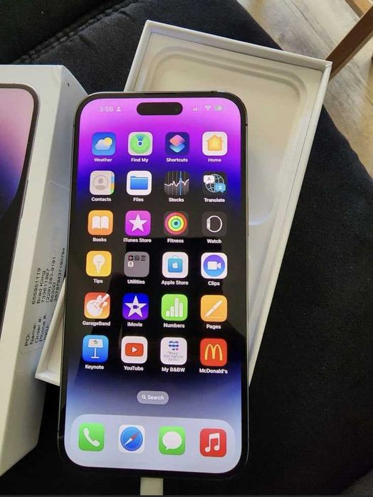Iphone 14 pro deep purple 89% yomkist sotiladi