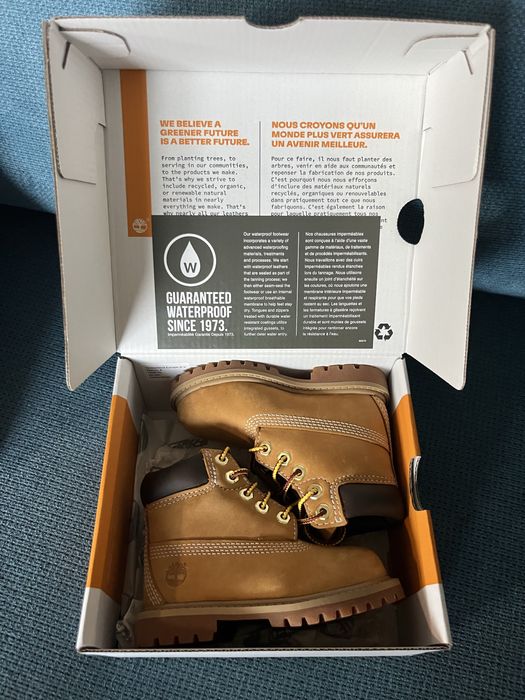 Timberland 6 inch waterproof boot wheat nubuck