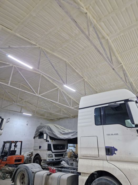 Утепление домов, крыш, ангаров