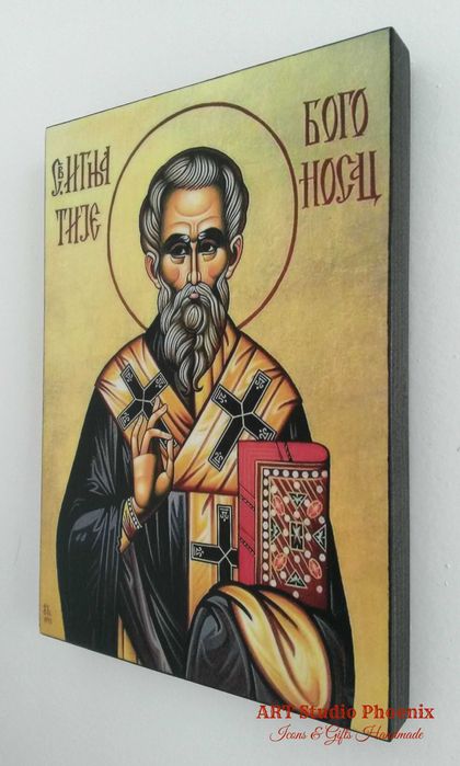 Икона на Свети Игнатий Богоносец ikona Sveti Ignatii Bogonosec