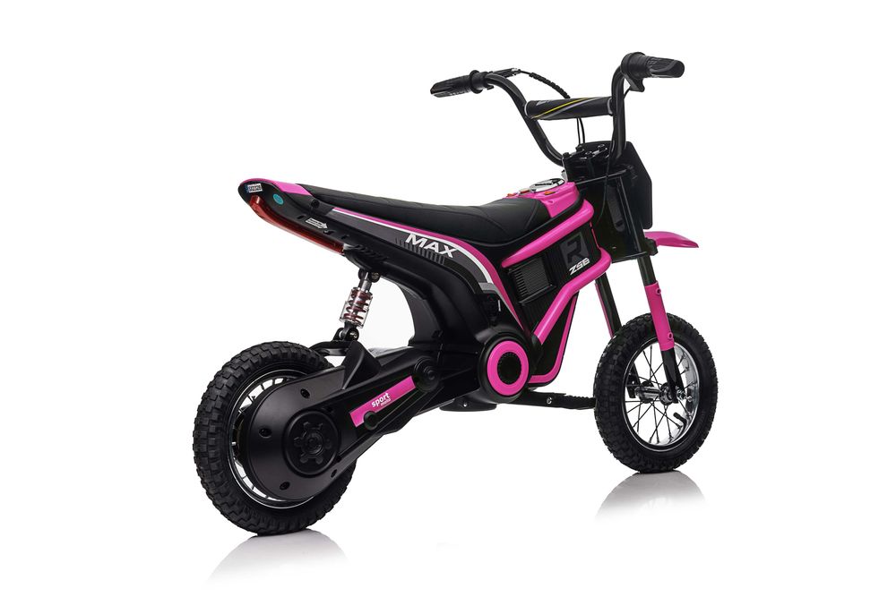 Motocicleta electrica Kinderauto Enduro 350W 24V, roti gonflabile Pink