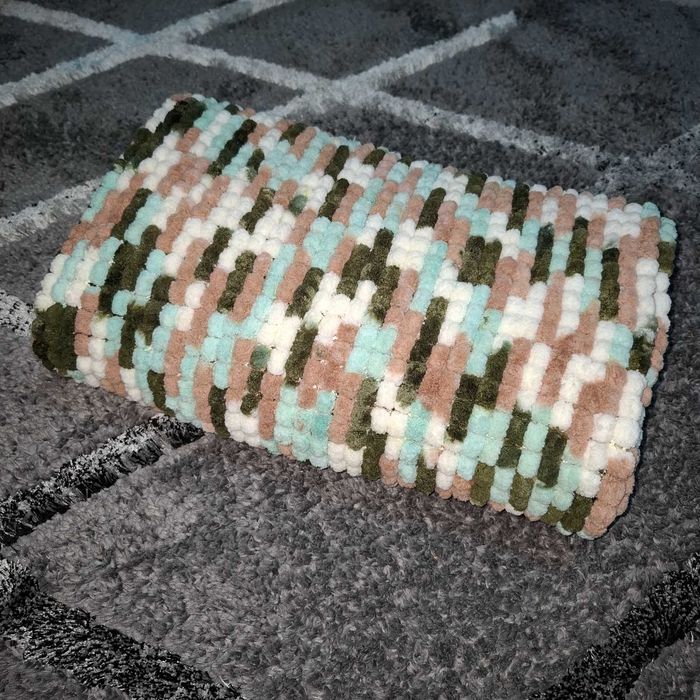 Ръчно плетено бебешко одеало - 4 цвята