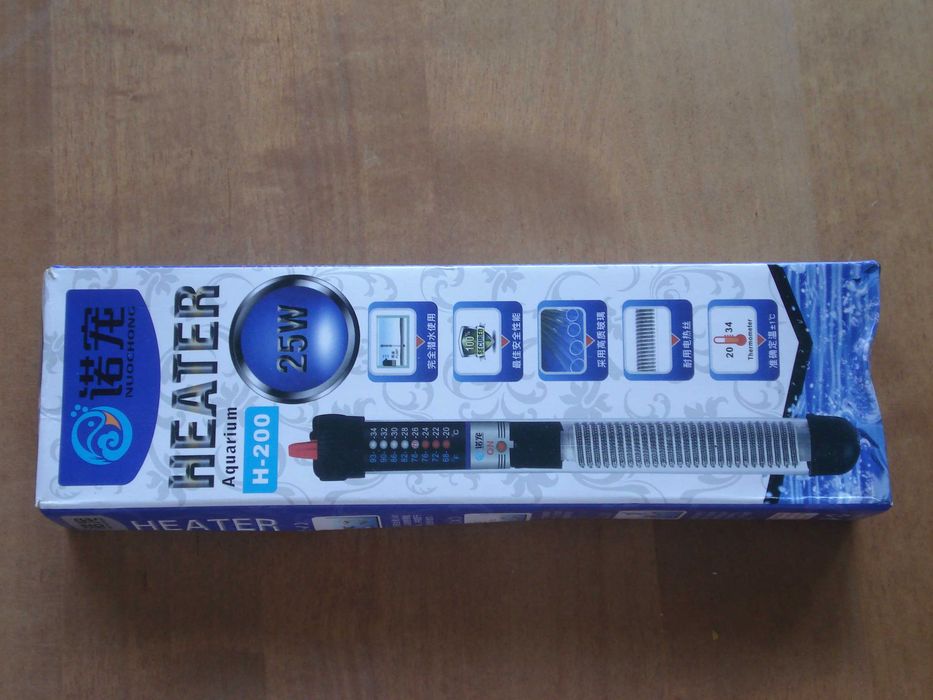 Нагреватель для аквариума 25вт продам