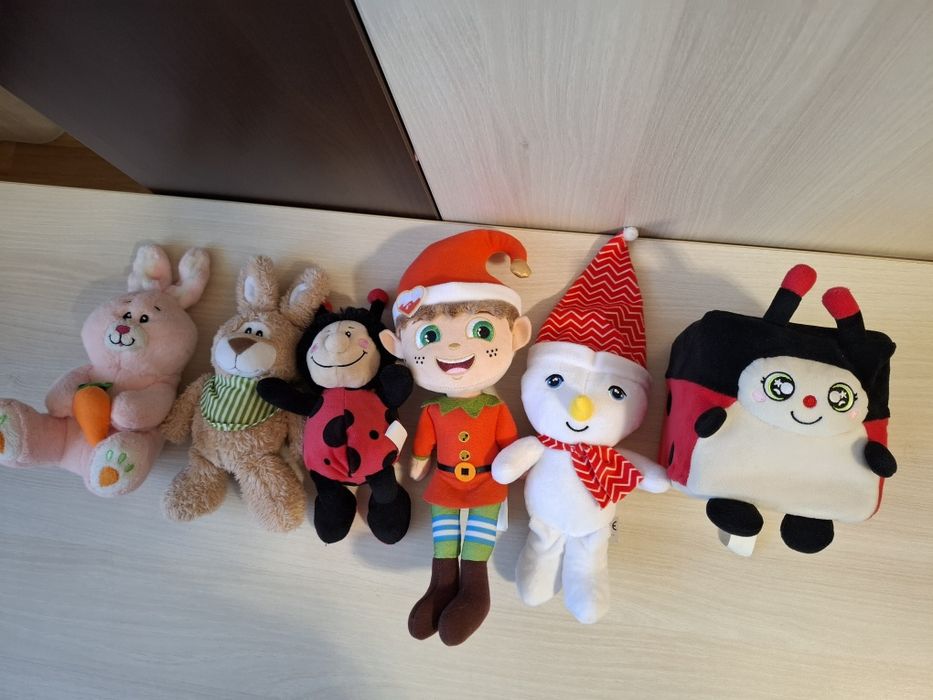 Lot jucarii de plus, transport 5 lei