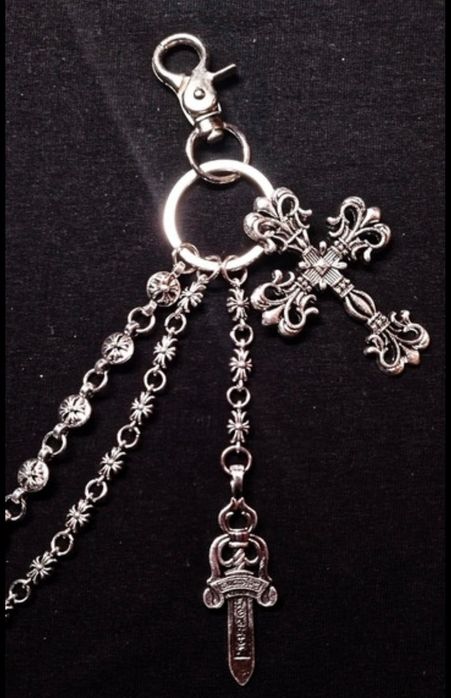 Chrome Hearts wallet chain