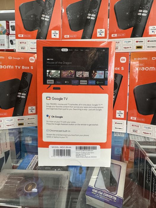 Умная ТВ приставка Xiaomi TV Box s