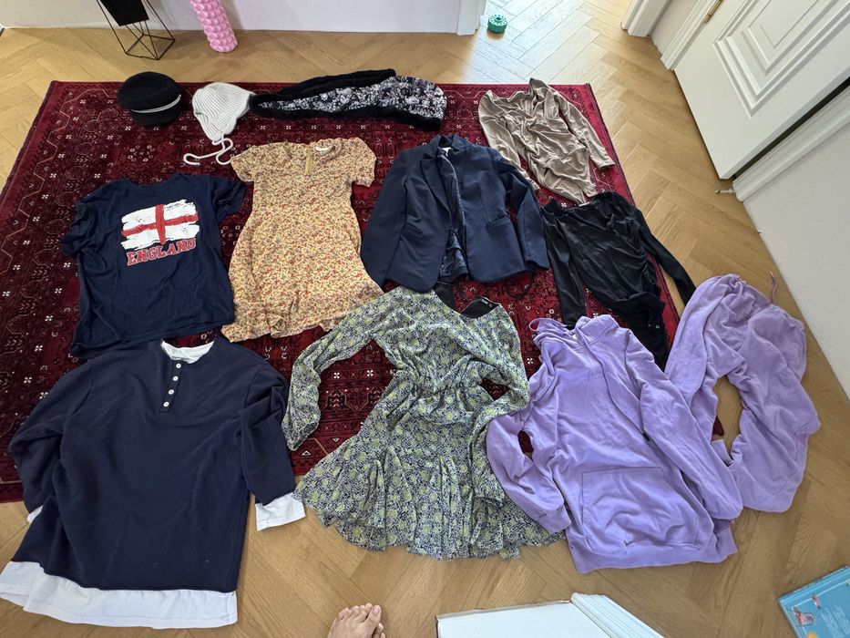 Разгрузка гардероба