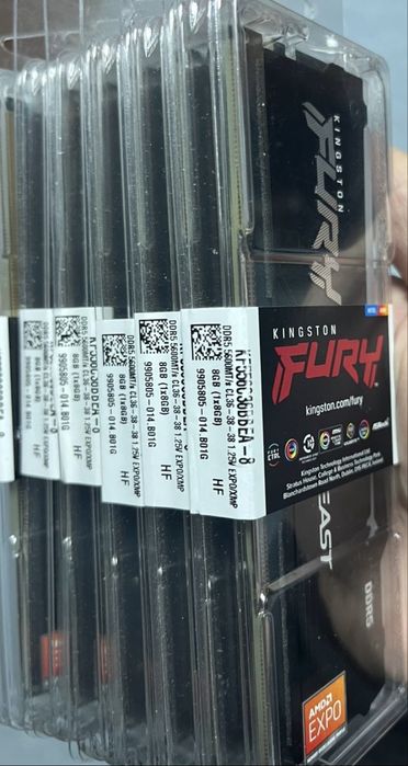 Новые оперативки ddr 5 с подстветкой