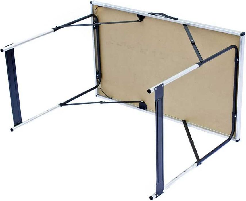 Работна маса 3м в черно - алуминиева. Има и други размери