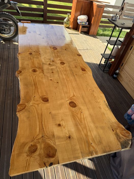 Masa lemn masiv 259x96