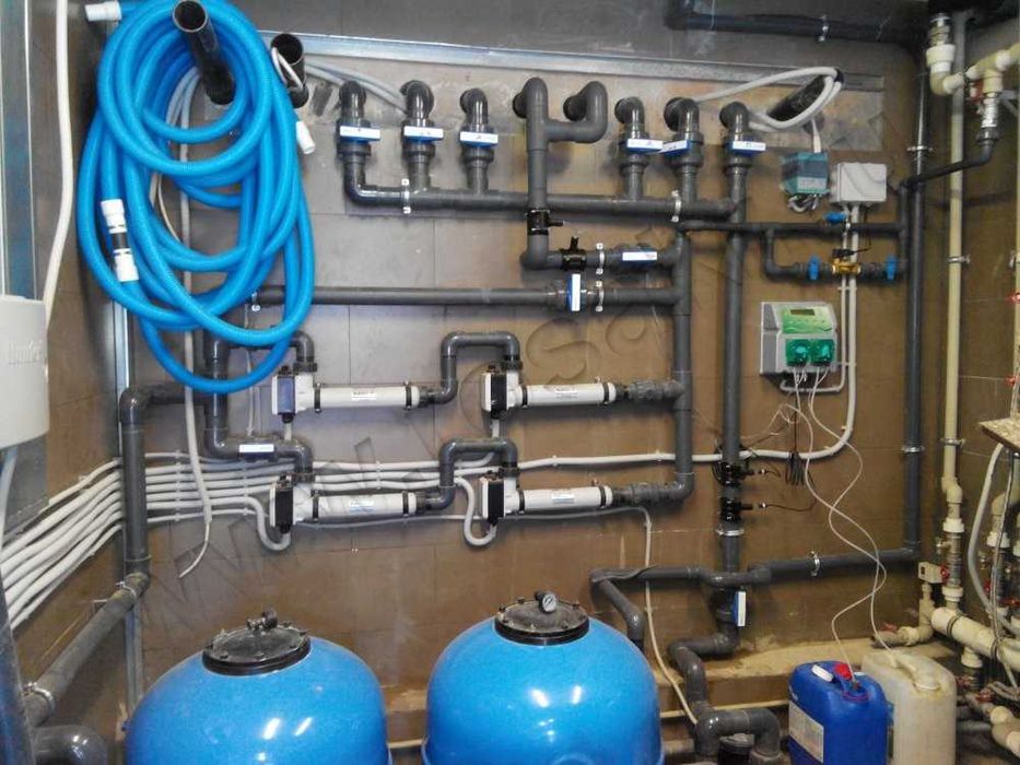Установим для бассейнов фильтр оборудование / обслуживание