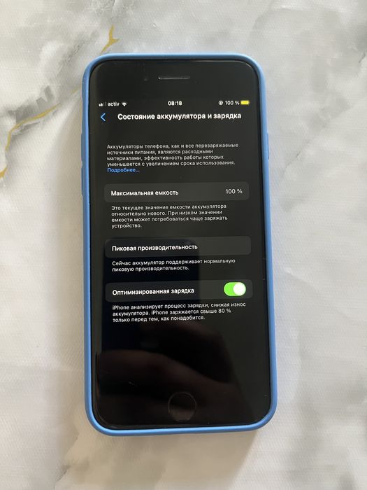 iPhone 8 256gb 100%
