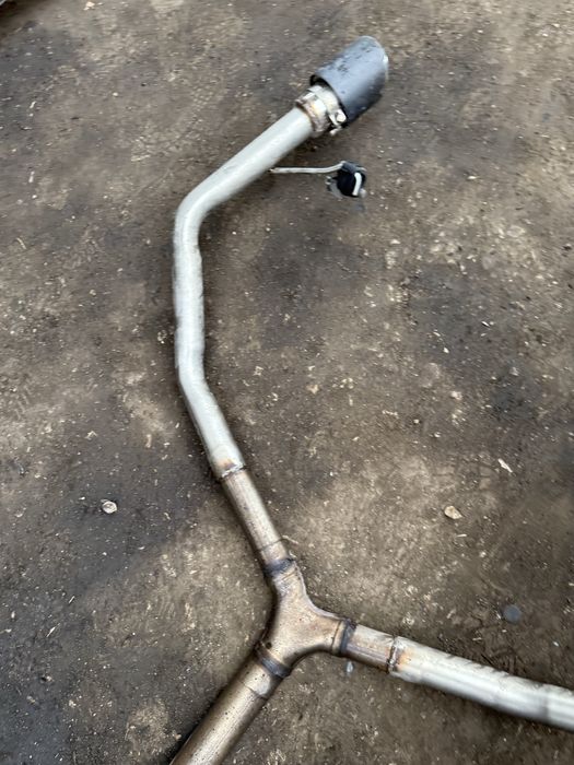 Права генерация с накрайници Audi A4 B9 8w 2.0tfsi 2018 неръждавейка