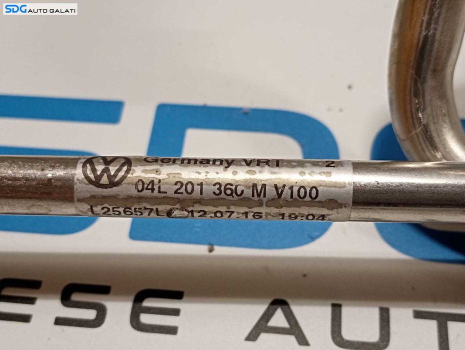 Conducta Teava Alimentare Combustibil Skoda Rapid 2.0 TDI CRL 2013 - 2017 Cod 04L201360M [M6655]