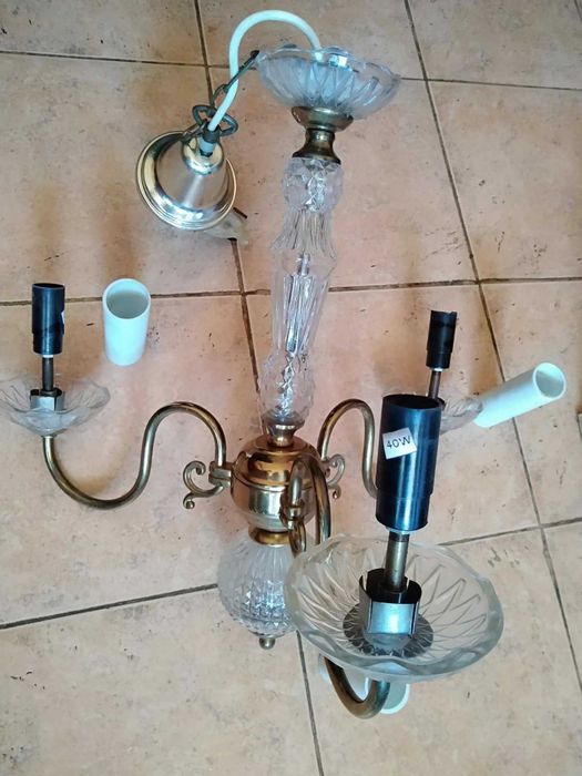 Полилей месенг стъкло 2бр