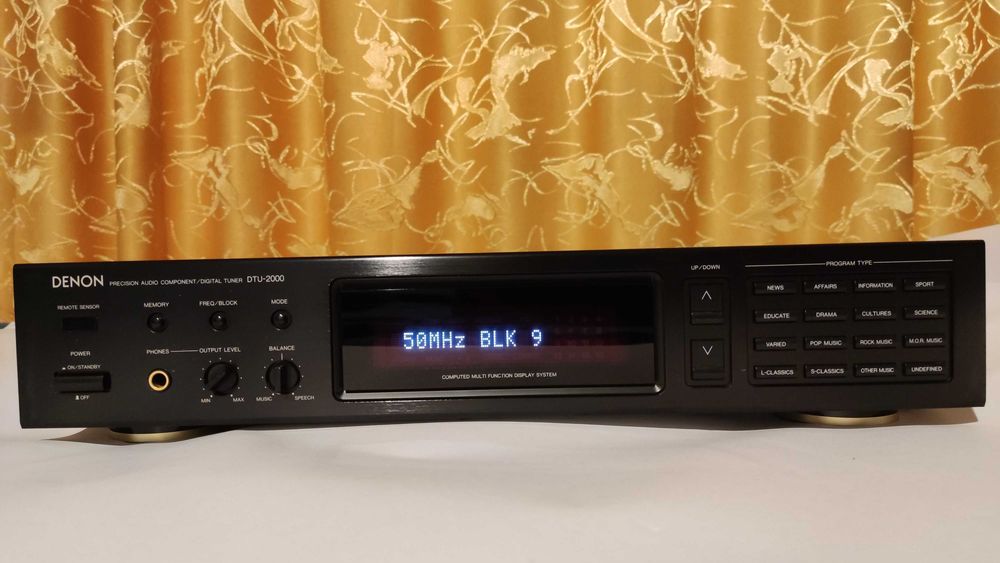 tuner digital CD quality Denon DTU-2000