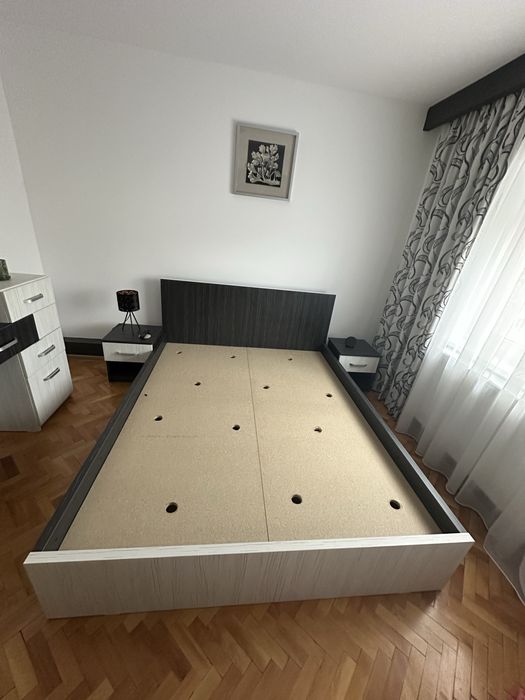 Urgent ! Set mobilier dormitor cu saltea de 30cm TimFlex