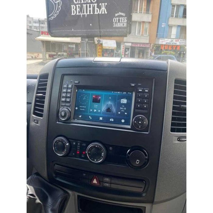 7-инчова Android Mercedes A W169 B W245 Vito Viano Sprinter VW Crafter + CarPlay + Подарък камера