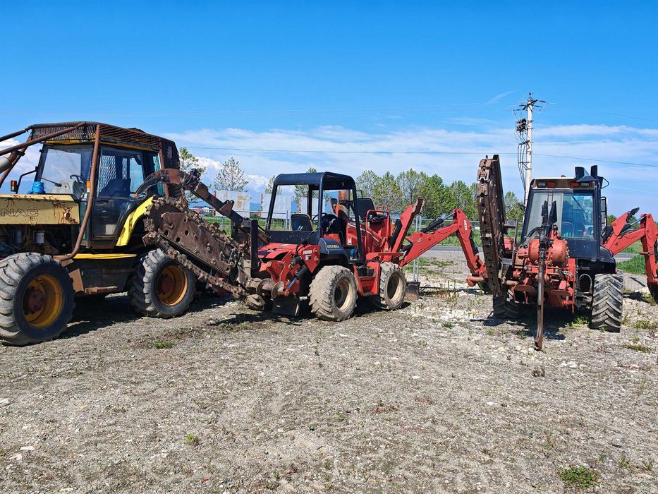 Închiriem toată gama de utilaje de săpat șanțuri Ditch Witch