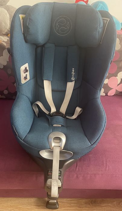 Scaun masina Cybex Sirona Z i-Size PLUS Mountain Blue+ baza