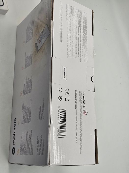 Monitor video pentru copii, Motorola, VM65x, Wi-Fi, Full HD, Alb