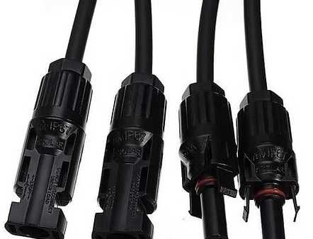 Conector MC4 Y 2 în 1 Panouri Solare IP67