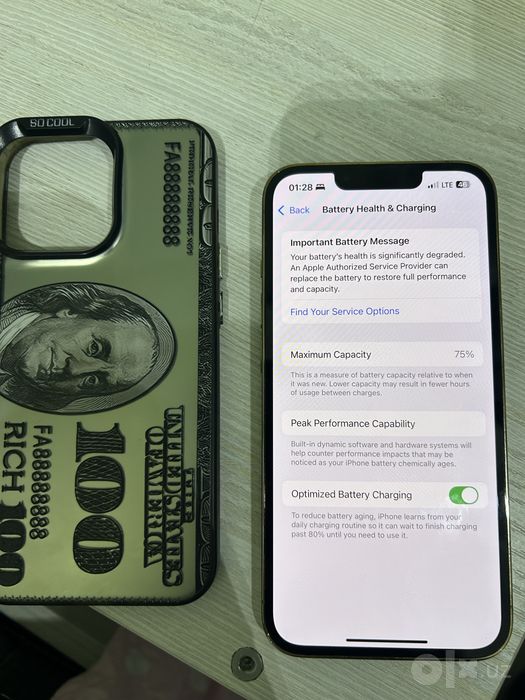 Iphone 13 pro gold