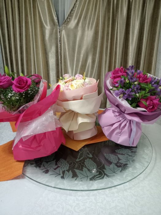 Цветы Букеты. Розы, подарок