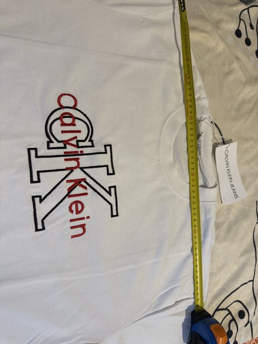 Pachet 2 Tricouri Noi cu Etichetă - Balenciaga (Negru) & Calvin Klein (Alb)