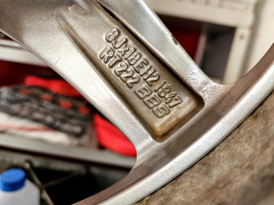 Лети джанти 18" 5х120 BBS RT222 разглобяващи ,двукомпонентни