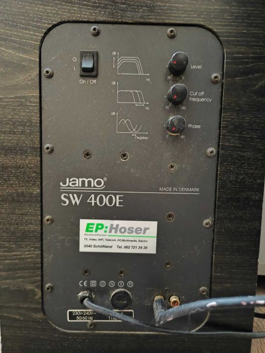 Ресивър Yamaha, тонколони Yamaha  , субуфер Jamo